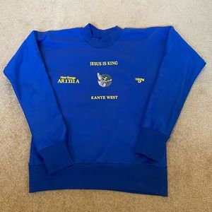 Kanye West Jesus is King Crewneck